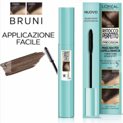 L'Oreal Ritocco Perfetto Mascara Per Ritocco Capelli Bianchi Bruno 8 Ml