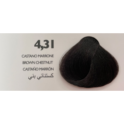   Saphir Professional Intense Color Tinta Capelli in crema  N.4.31 Castano Marrone -100ml
