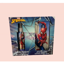 SPIDERMAN ACQUA PROFUMATA + METALIC BOX