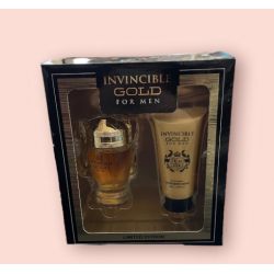 CONF INVINCIBLE GOLD EDT50ML+A/S 50ML MEN