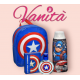 MARVEL CAPITAN AMERICA ZAINETTO+ EDT 150ML+S/G 300ML 