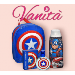 MARVEL CAPITAN AMERICA ZAINETTO+ EDT 150ML+S/G 300ML 