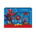 SPIDERMAN COFFRET S/G 250ML+SAPONE LIQUIDO 250ML+ OROLOGIO