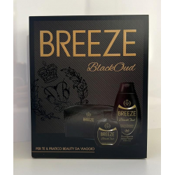 BREEZE BLACK OUD COFFRET DOCCIA SHAMPOO & S/G 400ML+DEO 100ML+ BEAUTY