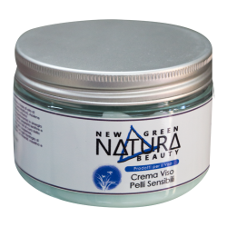 NEW GREEN NATURE BEAUTY-CREMA PROFESSIONALE VISO PELLI SENSIBILI ml 250 
