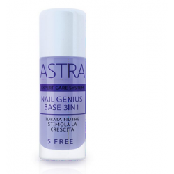 Astra • Nail Genius Base 3 in 1 Idata, Nutre, Stimola la Crescita 12ml