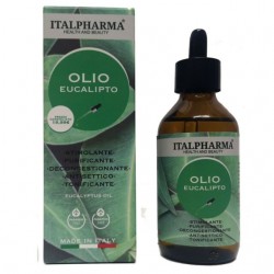 ITALPHARMA Olio EUCALIPTO per Massaggio STIMOLANTE e TONIFICANTE 100ml